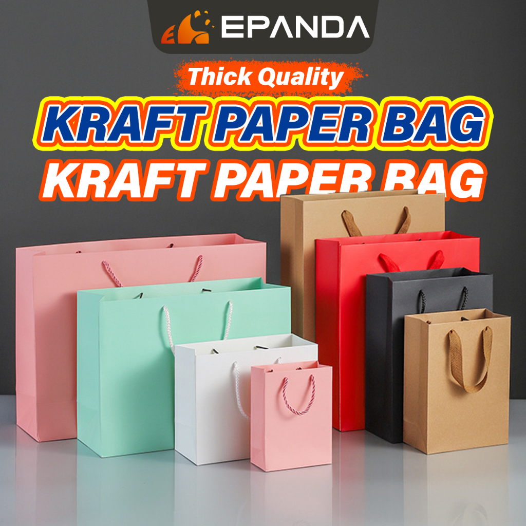 EPANDA Paper Bag Doorgift Wedding Doorgift Bag Shopping Bag Paper Bag Birthday Gift Bag Goodies Bag Birthday Party Beg