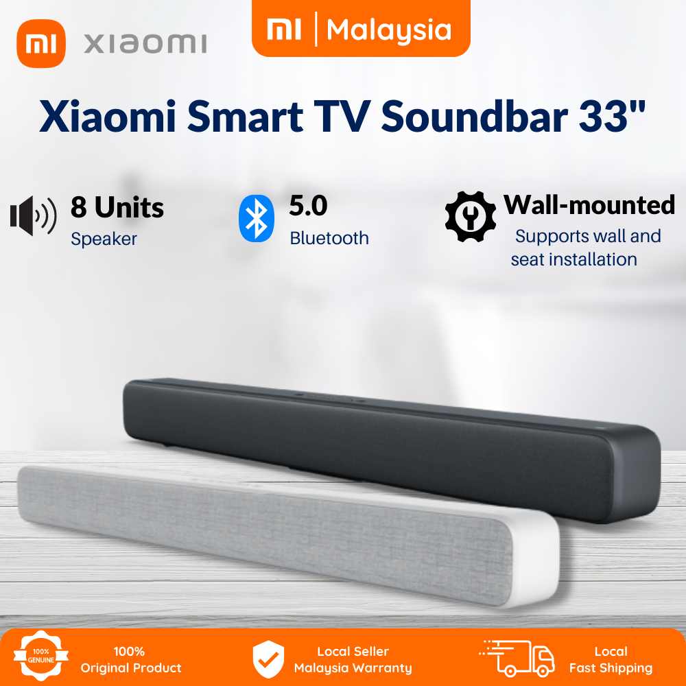 Xiaomi Smart TV Soundbar 33" | Home Theater Bluetooth | Wireless Bluetooth | Optical Audio Speaker