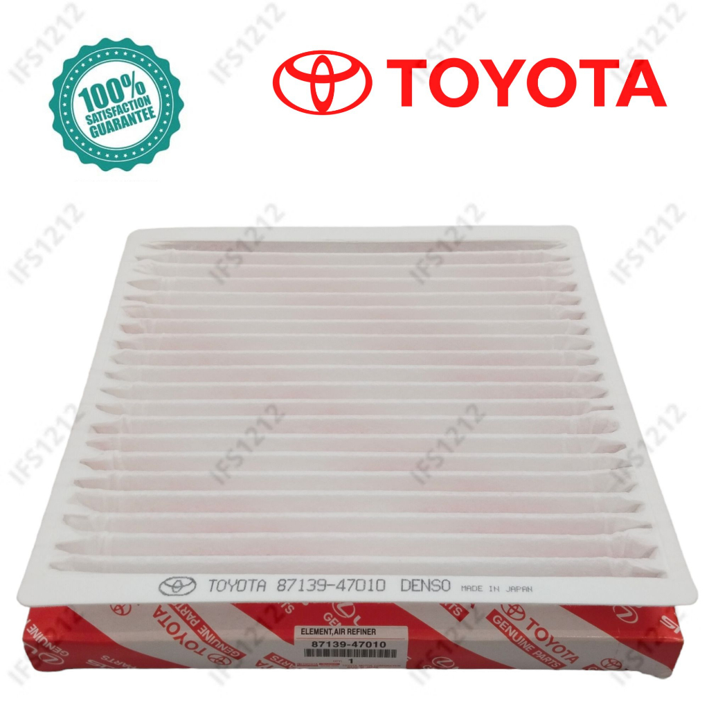 ??HOT SALES? AIR COND FILTER TOYOTA VIOS CAMRY ESTIMA HARRIER WISH ALPHARD ALTIS NCP42 ACV30 ACR30 CABIN AC 87139- 47010