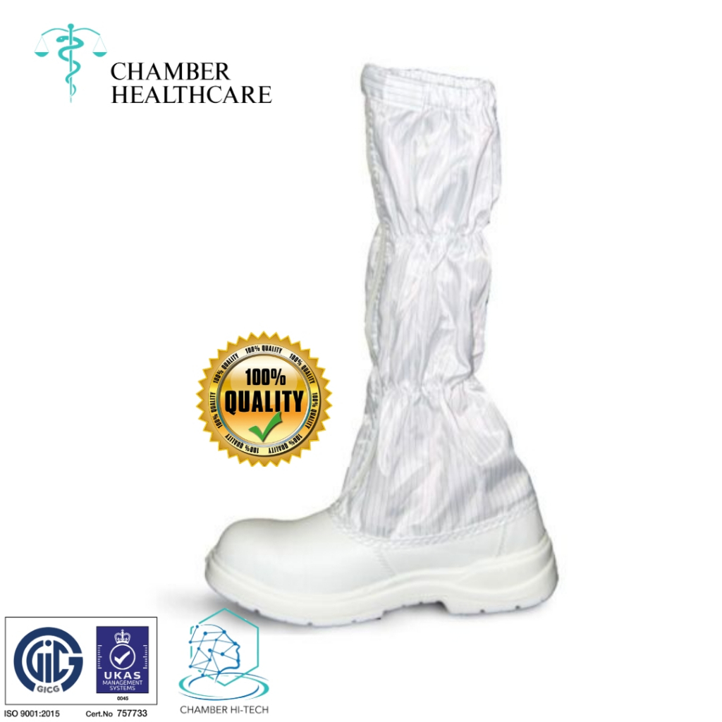 Chamber Cleanroom ESD Safety Booties Shoes