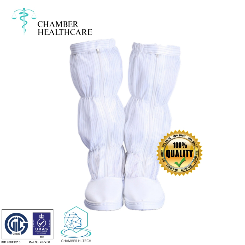 Chamber Cleanroom ESD Booties Shoe