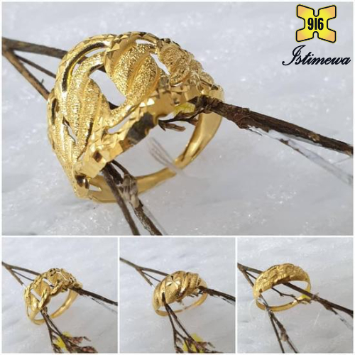 ISTIMEWA 916 Gold Stamping Rings// Cincin Mengecap Emas 916