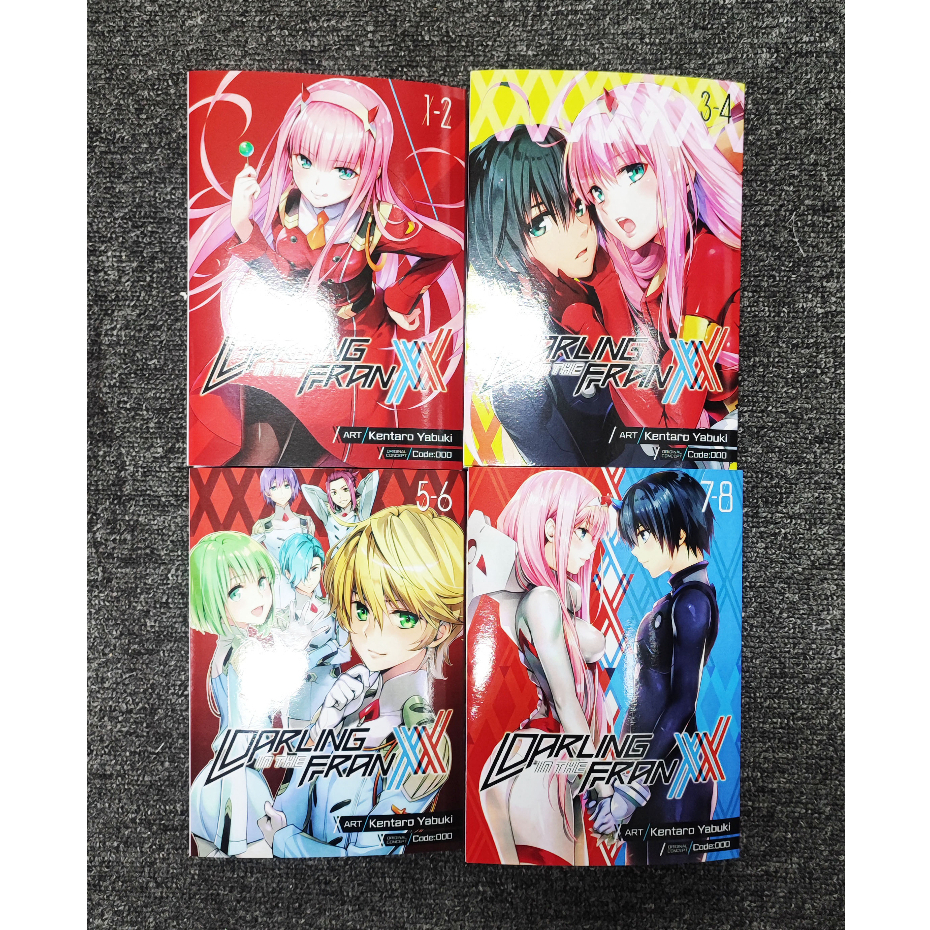 Darling In The FranXX 1-2 , 3-4 , 5-6 , 7-8 (FULLSET) (English Version) (Ongoing)