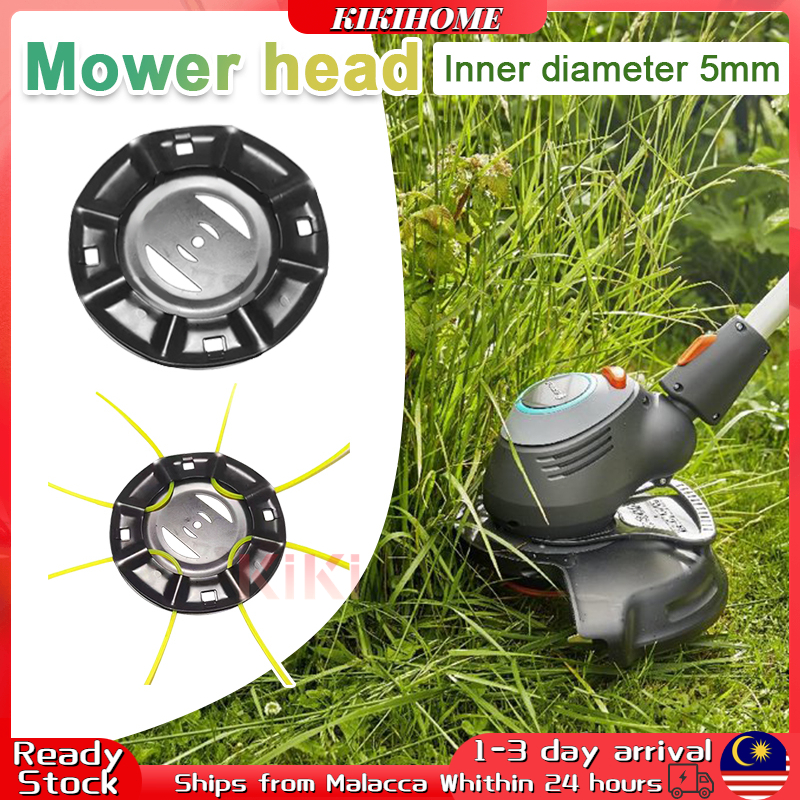 Grass Cutter Grass Trimmer Lawn Mower Derusting Weeding Wheel Nylon Trimmer Line Mata Mesin Potong Rumput Bersih Lumut