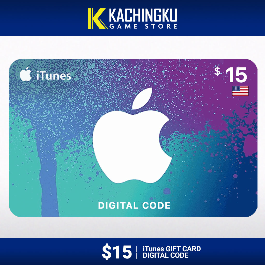 iTunes US Digital Gift Code 15 USD