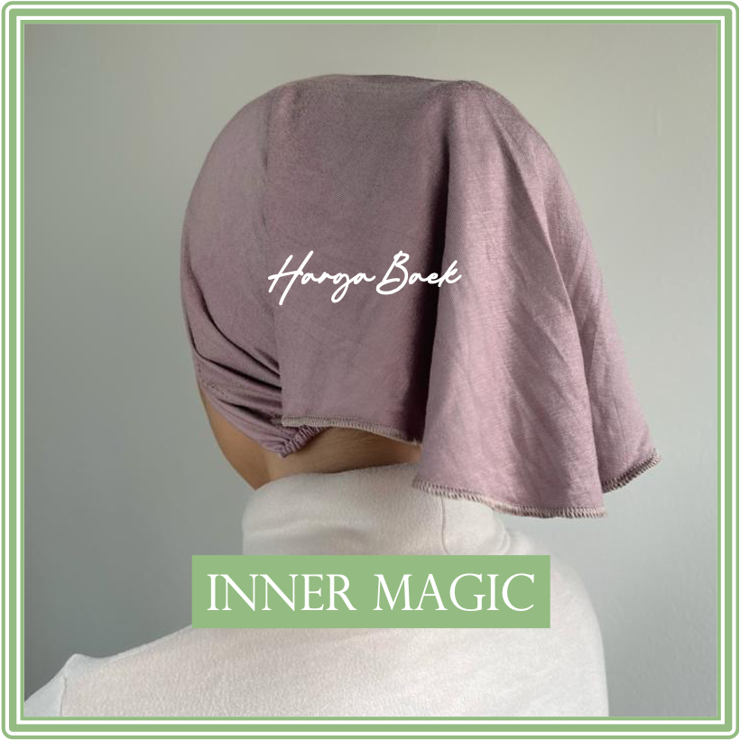 Inner MAGIC Gred A Jersey Cotton - Inner Tudung, Anak Tudung, Memeri, Kain Sejuk, Selesa, Lembut, Serkup, Scarf Murah