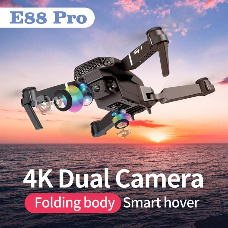 [NEW]Drone E88/K3pro RC Quadcopter Foldable Portable WiFi FPV Drones With 4K HD Camera Altitude Hold Mode follow Drone