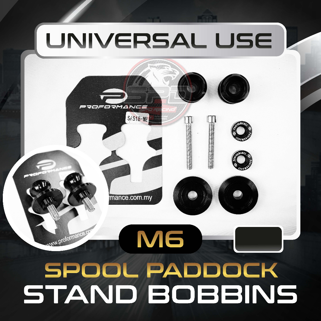 Swing Arm Spools / Stand Bobbin Motorcycle (M8 , M6)