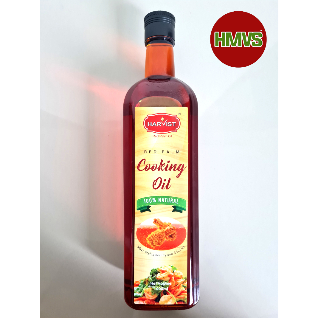 Harvist Red Palm Oil (棕榈油) Cooking Oil 1000ml