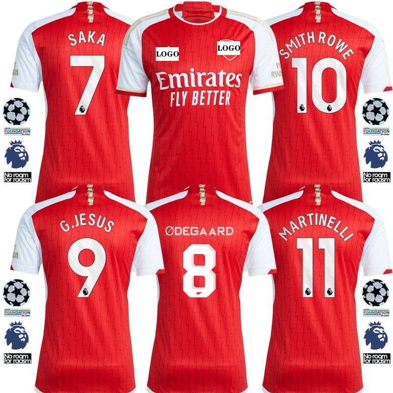 Arsenal 2023-24 home jersey Gabriel Jesus - Cyberried Store