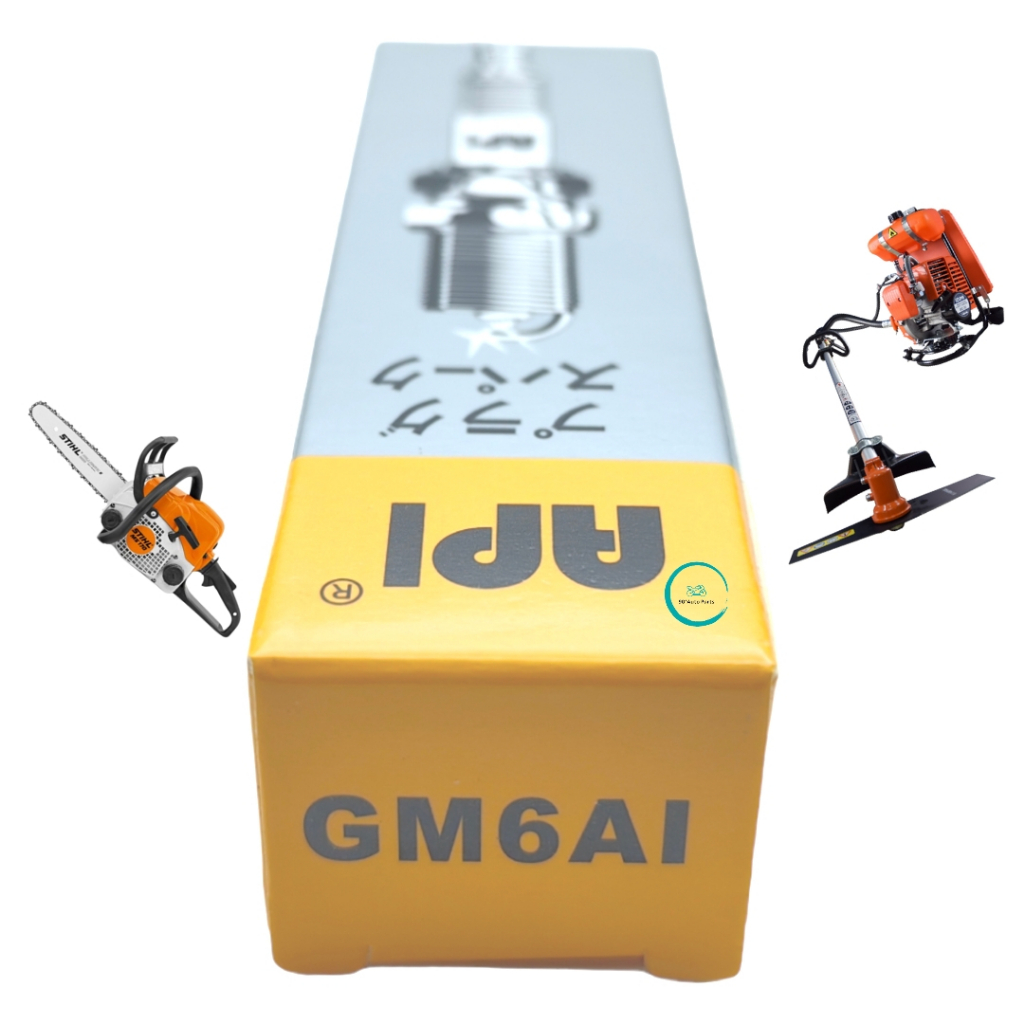 API SPARK PLUG GM6AI BM6A SPARK PLUG MESIN POTONG RUMPUT SPARK PLUG MESIN POTONG POKOK SPARK PLUG MESIN BLOWER