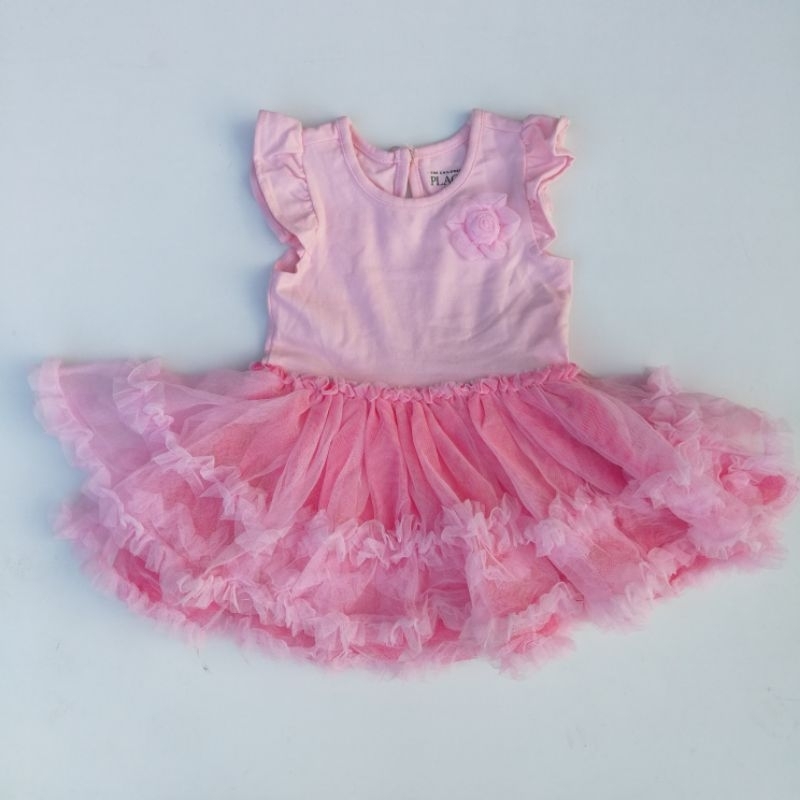 the children place baby girl romper dress(3-18m)