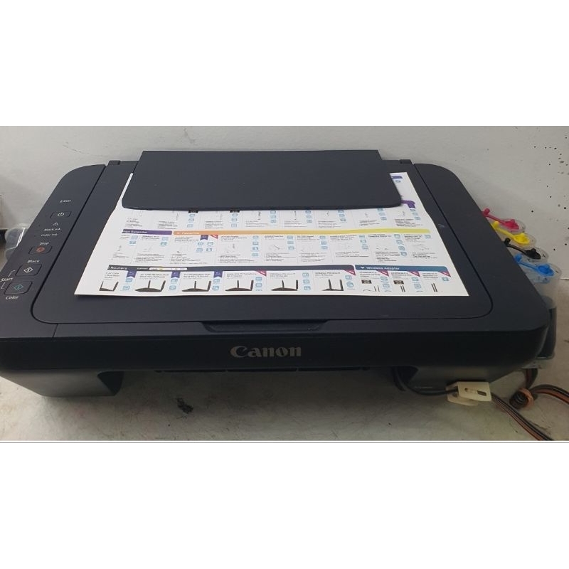 CANON E410/E470 EXTERNAL INK TANK PRINTER(SECONDHAND UNIT)