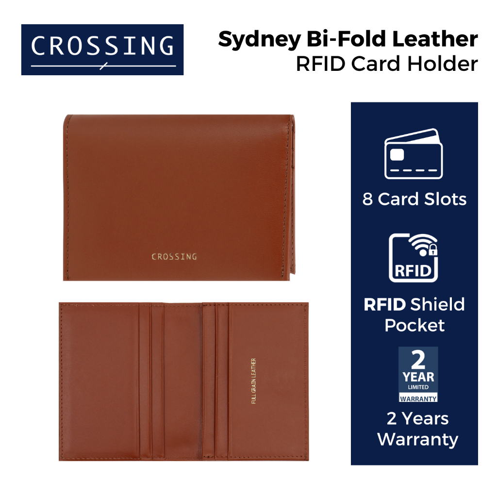 Crossing Sydney Bi-Fold Card Holder With Gusset