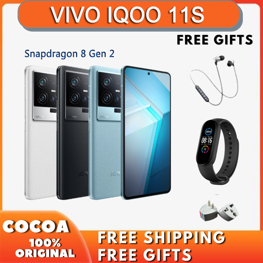 【Newest】VIVO iQOO 11S Snapdragon 8 Gen 2 AMOLED 200W Super Fast Charging Vivo iqoo 11s Smart Phone New in Sealed