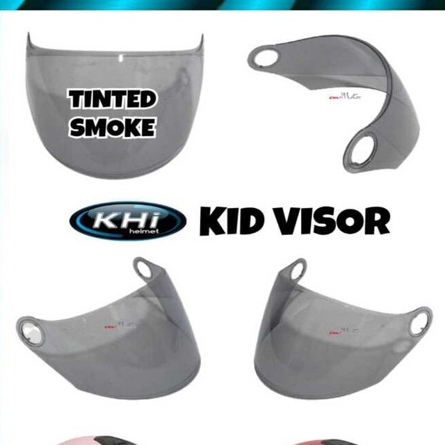 Helmet Visor KHI Kid Visor Helmet KC1 Visor Tinted for Helmet KHI Kid KC1