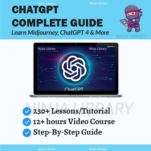 [Video Course] ChatGPT Complete Guide: Learn Midjourney, ChatGPT 4 & More | ChatGpt Course ChatGpt 4 Chat Gpt ChatGpt.