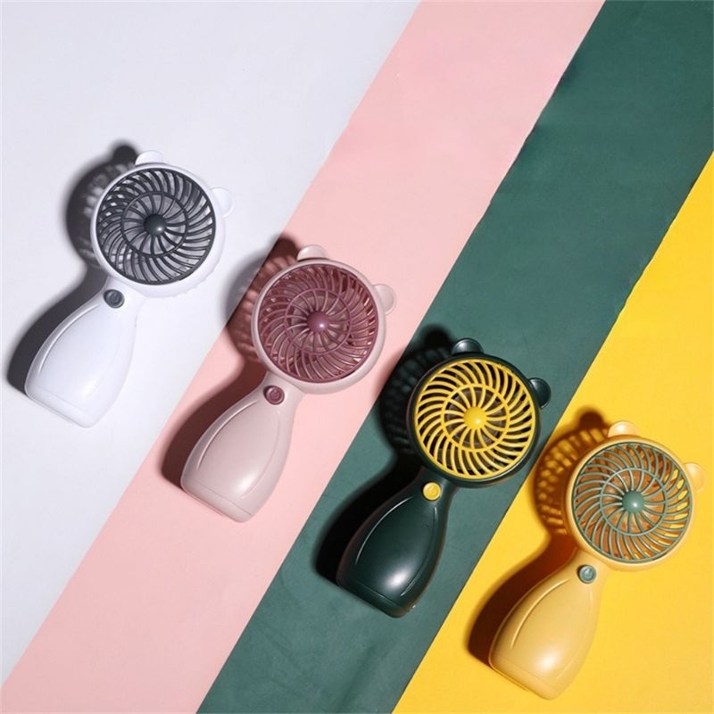 Kipas Mini Handheld Fan Small Fan Rechargeable Portable Mini Fan Usb Fan Kipas Pegang Kecik