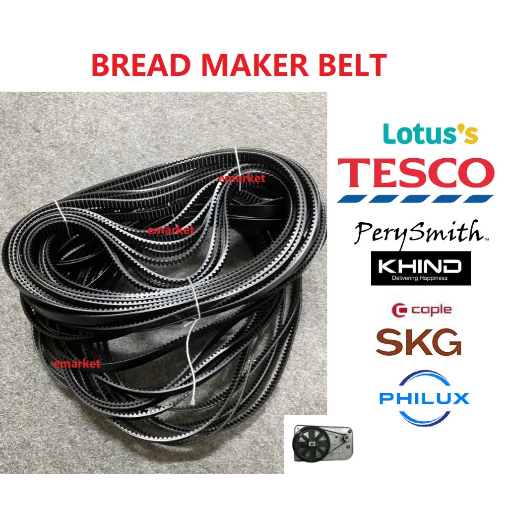 Tesco Lotus Russell Taylors Khind Trio Bread Maker Belt Replacement Belt Pensonic Bread Maker