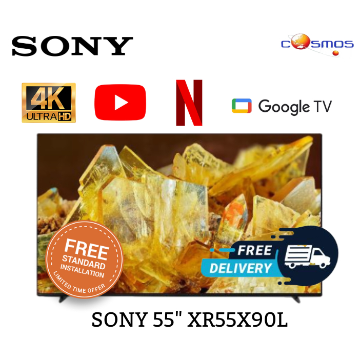 Sony X90L 4K UHD HDR Full Array Google TV XR-55X90L / XR-65X90L / XR-75X90L