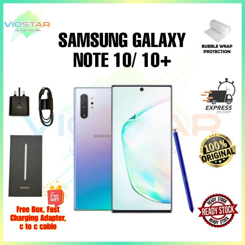 [DEMO USED] SAMSUNG GALAXY NOTE 10 | NOTE 10 PLUS 4G 5G (12+256GB/12+512GB)  HIGH GRADE A CONDITION/ 100% ALL FUCTION W