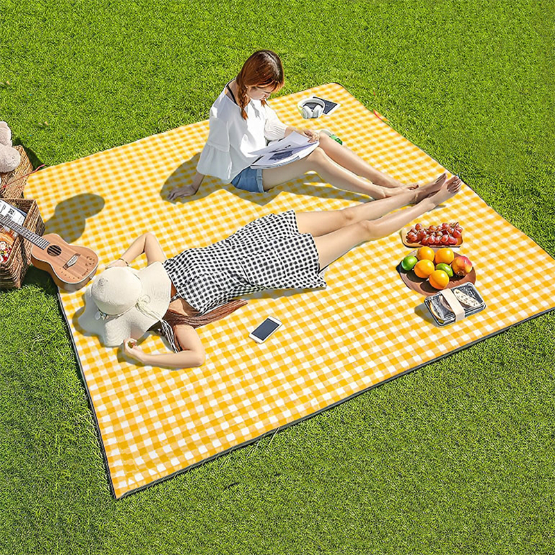 Waterproof 200x200cm Outdoor Picnic Oxford Foldable Camping Mat Easy Carry/Tikar Mat Berkelah Kalis Air Lipat Hammock野餐垫