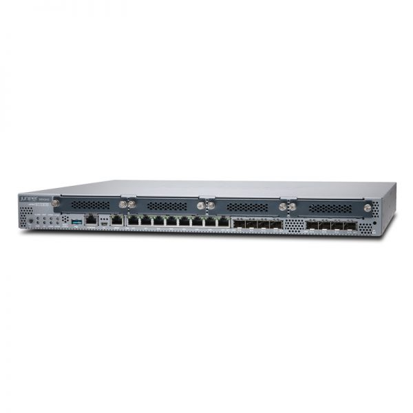 Juniper SRX340 Services Gateway includes hardware SRX340-SYS-JB Junos Firewall, NAT, IPSec, Routing, MPLS and Switching