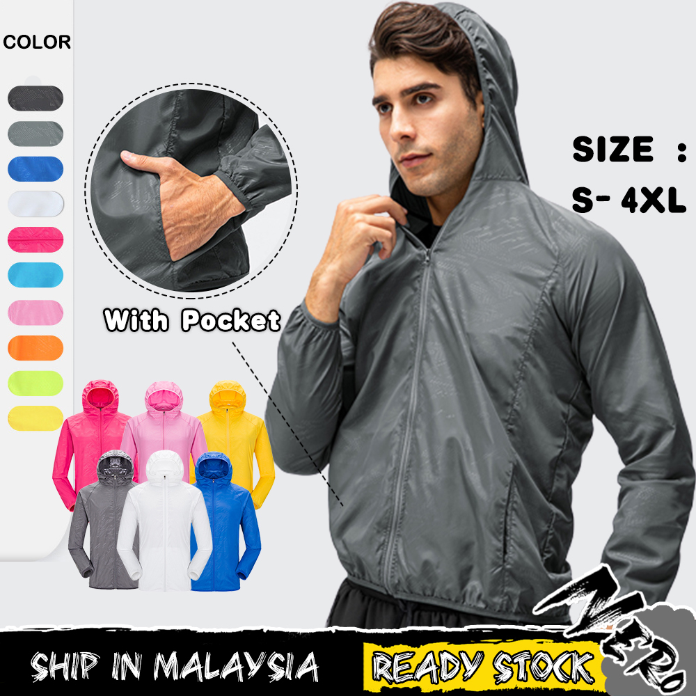 【Local Ready Stock】【NERO】DICKY JACKET Unisex Jogging Hiking Sport Jacket Windbreaker