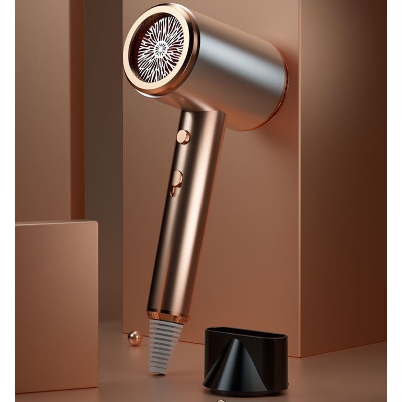 Professional Hair Salon Ion Hair DRYER Strong Wind新款吹风机大功率家用网红锤子电吹风蓝光负离子电吹风筒