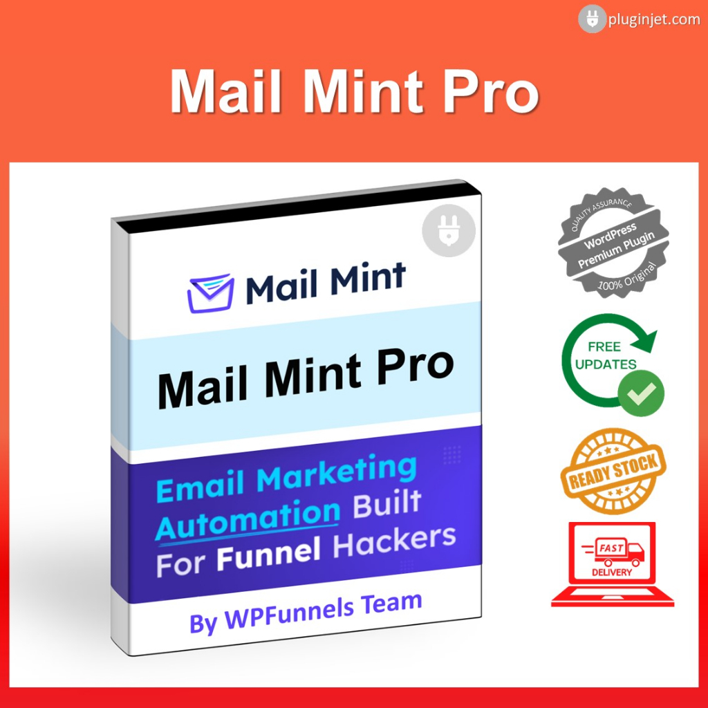 Mail Mint Pro - Email Marketing Automation Plugin For WordPress [Lifetime Update + Unlimited Website]