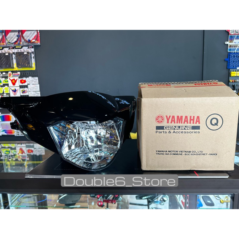 Lc135 V1 Kepala Cryton / Handle Cover With Lamp Vietnam Design 100% Original (🇻🇳🇻🇳🇻🇳) Kepala kura-kura lcv1 Crypton