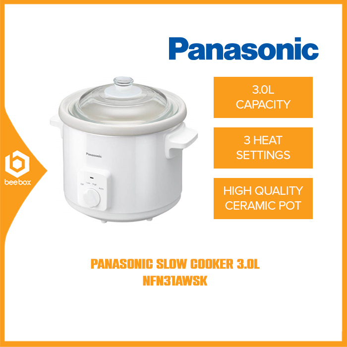 Panasonic Slow Cooker  NF-N31AWSK (3.0L) - NFN31AWSK