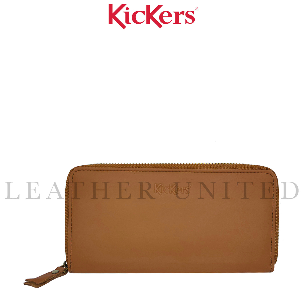 Genuine Top Grain Leather Unisex Zipper Bifold Long Wallet #KDNN52761|52762|52763