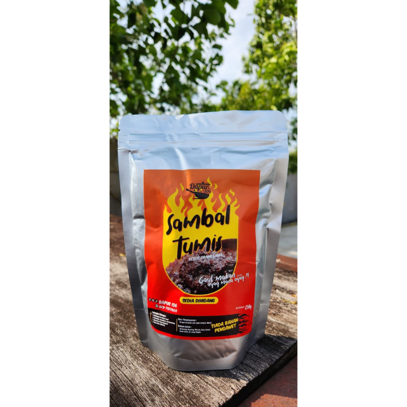 [Ready to Eat] Sambal Tumis Dapur 106 (250g) [SEDIA DIMAKAN]