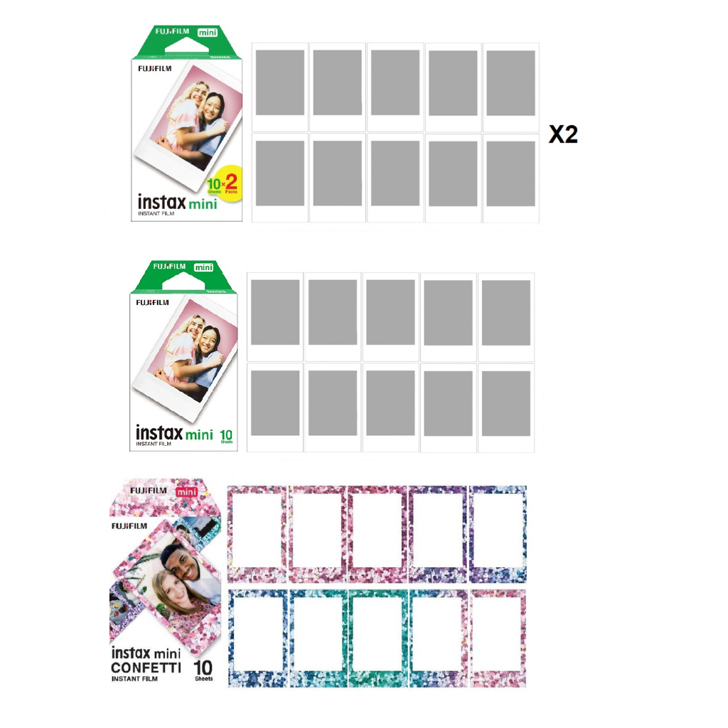 fujifilm instax mini film stickers