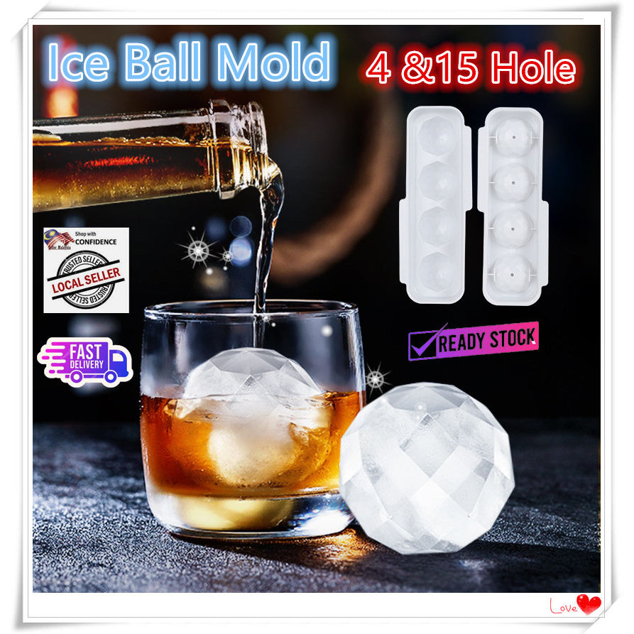 Ice Ball Maker Ice Cube Maker Ice Maker Ice Ball Mold Ice Cube Mould Whiskey Wine 冰球模具Ice Cube Tray Mold