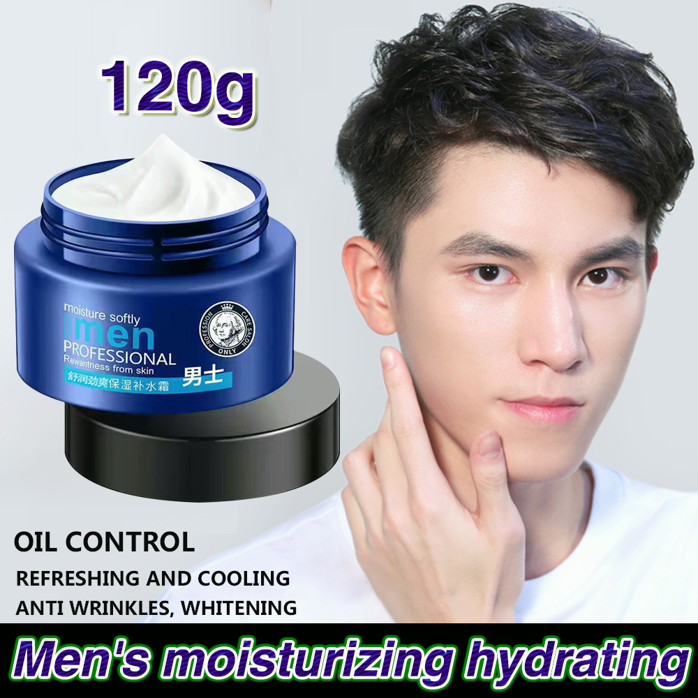 Men's Face Moisturizer Cream 120g Firming pore Increase skin vitality and restore skin's natural health