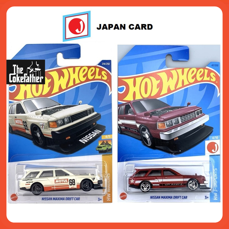 Hot Wheels Nissan Maxima Drift Car Rally 68 Wagons