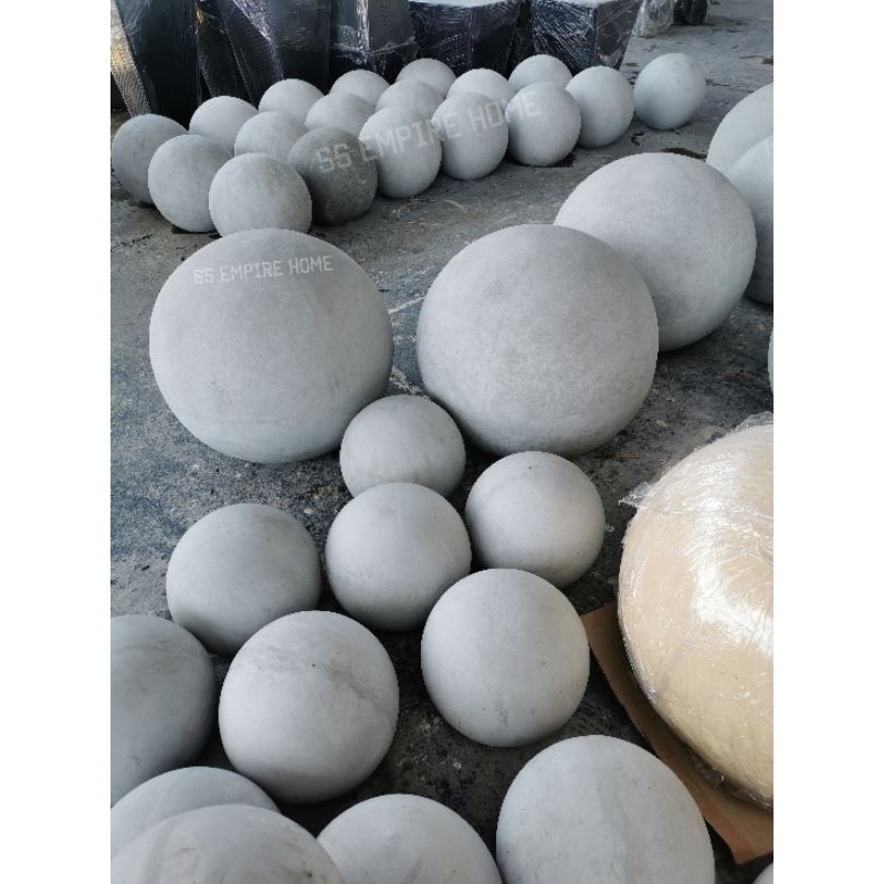 Ball Sculpture Landscape Landscaping Decoration Garden Hotel Recreational Park Taman Seat Home Sphere Round Bola