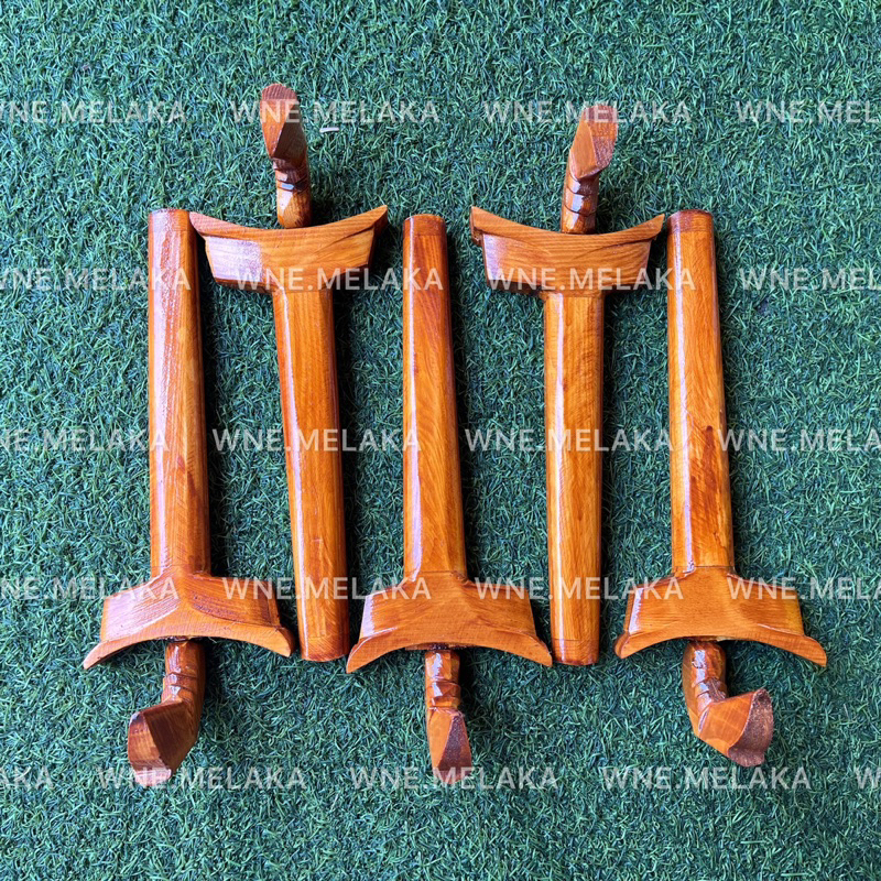 KERIS KAYU WNE.MELAKA | PREORDER | KAYU HANDMADE BOLEH BUKA | HIASAN | SILAT | CENDERAHATI | BY YAZID & INA