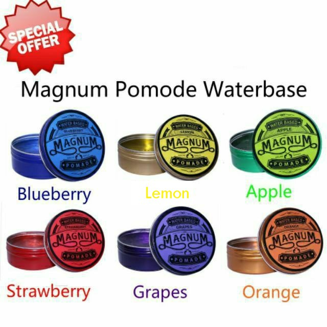 Pomade Magnum Strong Hold Water Based & wangi ( READY STOCK IN MALAYSIA )