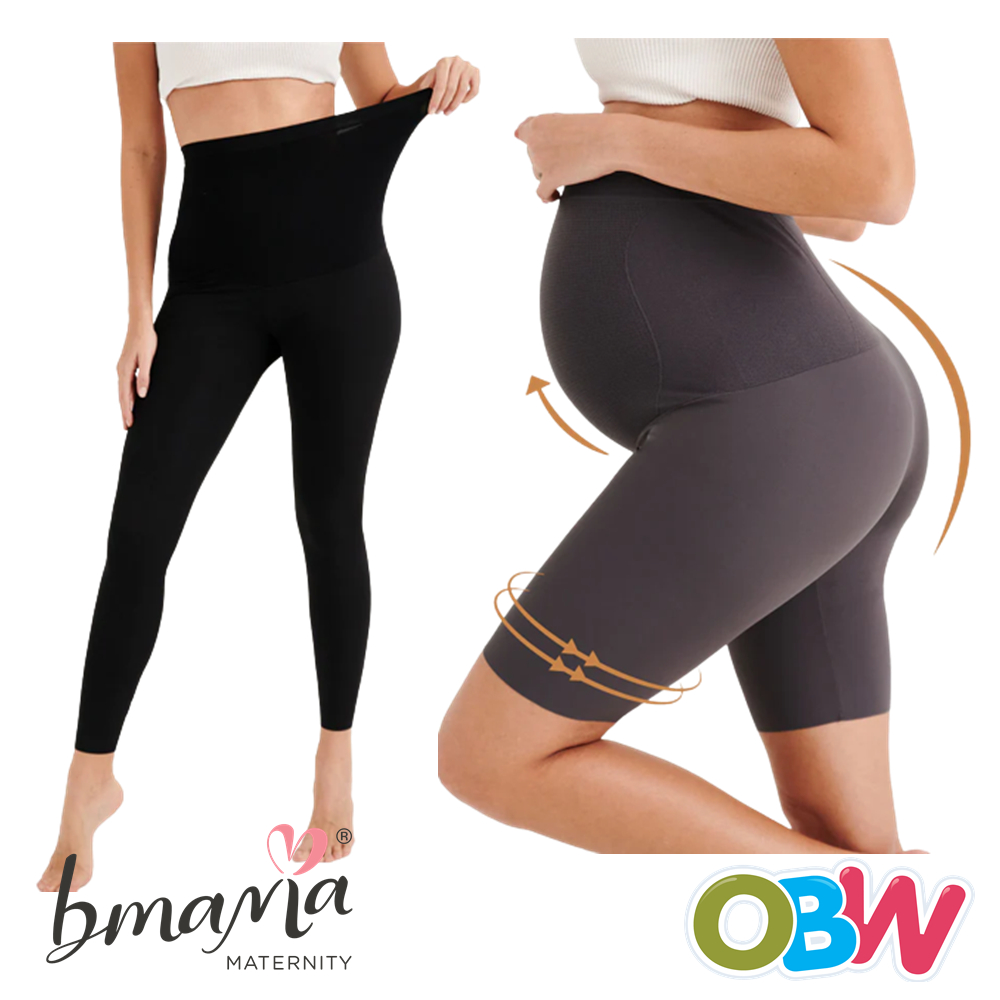 Bmama Maternity Sharkskin Maternity Compression Shaper Long Legging / Short Legging