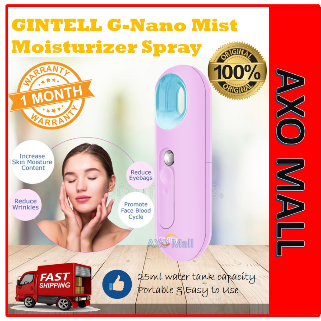 [Ideal for Gift] GINTELL G-Nano Mist Moisturizer Spray Facial Spray Portable Reduce wrinkles eyebags