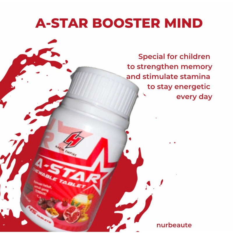 A STAR CHEWABLE TABLET (SUPPLEMENT MINDA)