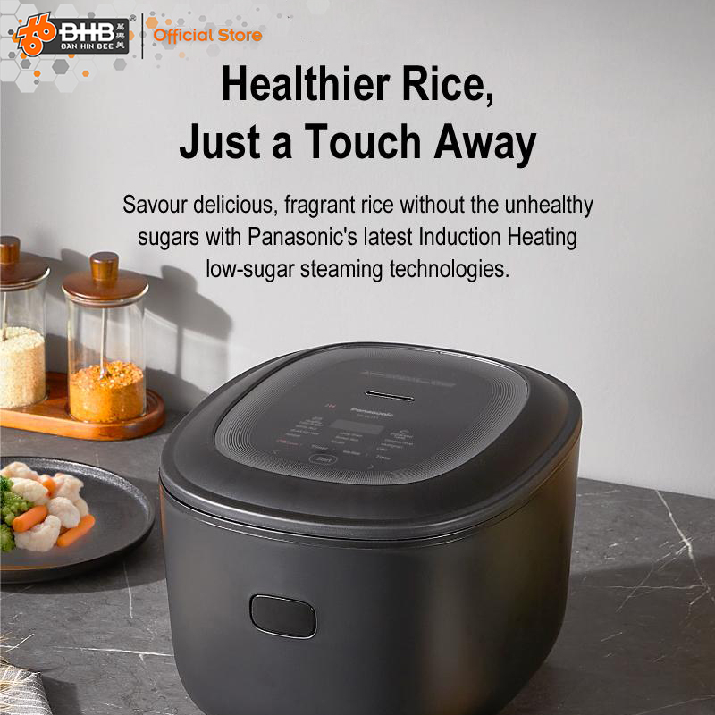 Panasonic Rice Cooker SR-HL151KSK 1.5L Low Sugar Induction Heater [Induction Heating Technology] - SRHL151KSK