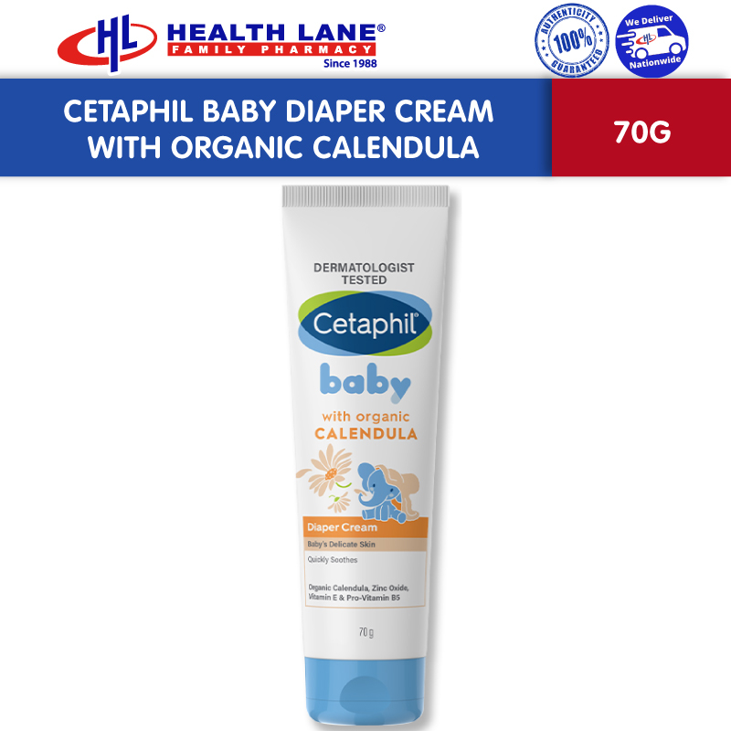 Cetaphil Baby Diaper Cream with Organic Calendula (70g