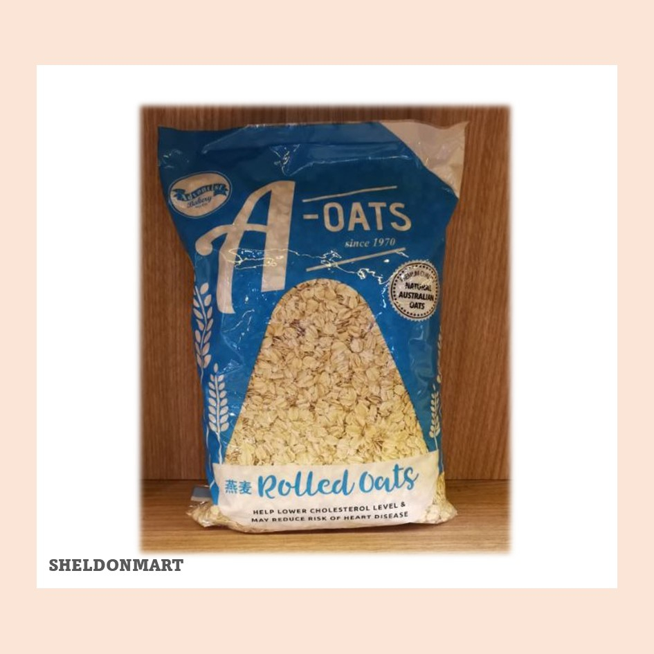 [EXP: 03/2025] PENANG ADVENTIST BAKERY A-OAT ROLLED OATS 1KG