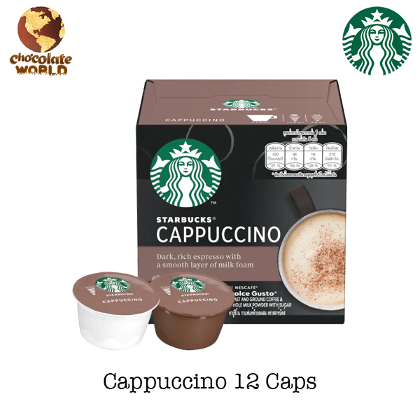 Starbucks Dolce Gusto Cappuccino 12 Caps 120g (Made in EU)