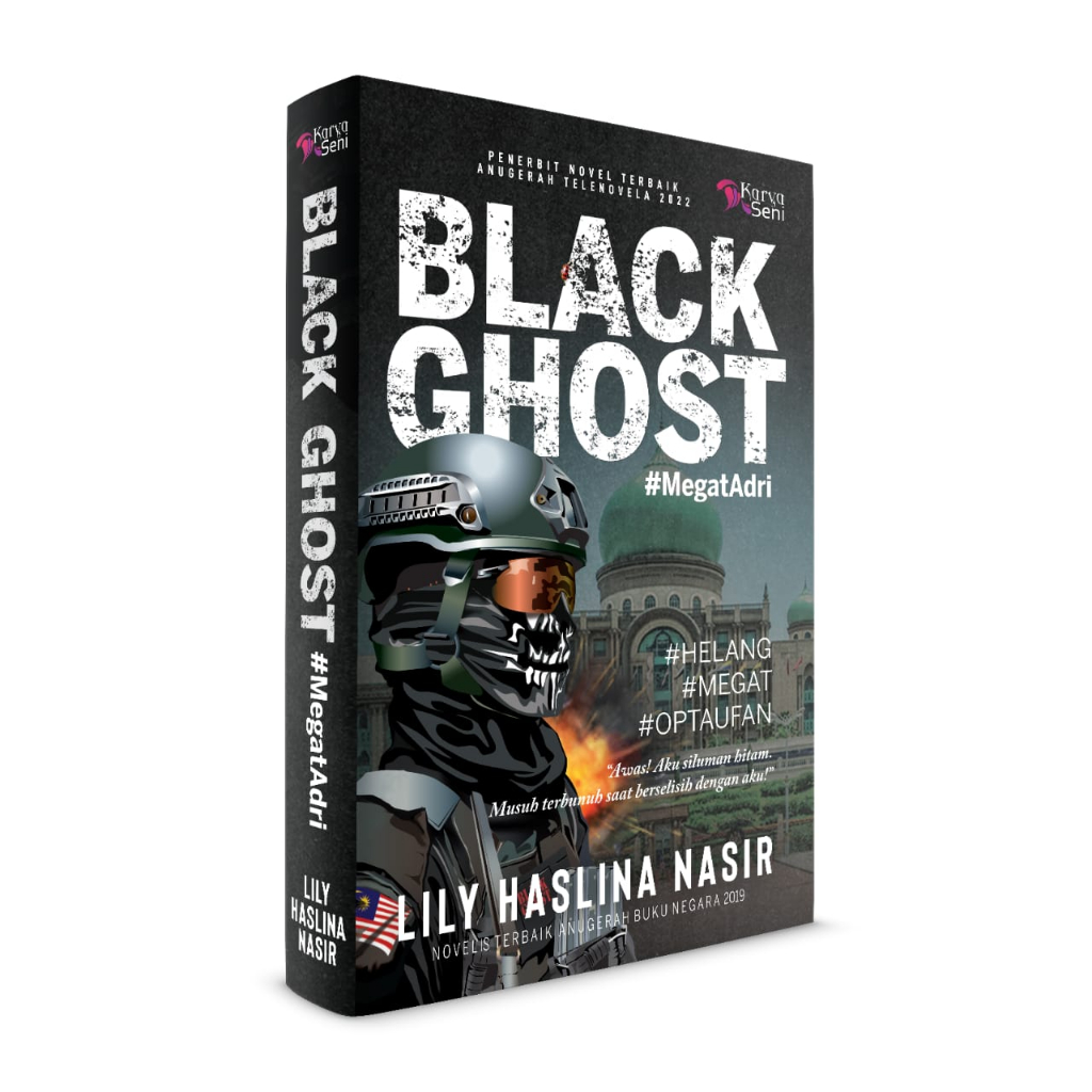 Novel Terbaru : BLACK GHOST #MegatAdri: Lily Haslina Nasir