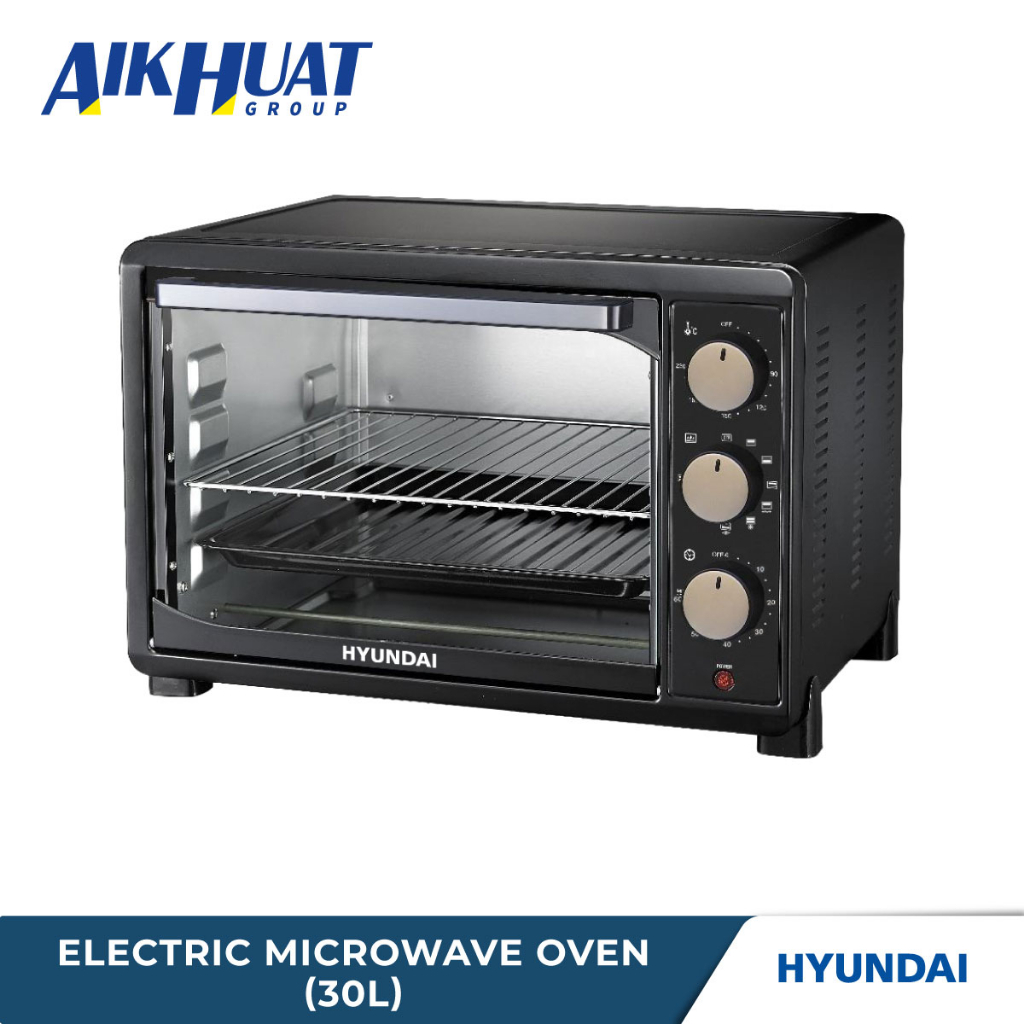 Hyundai 6IN1 Electric Microwave Oven Baking Toaster | 10 & 30L | HDTO302-30L & HDTO092-10L | 1 Year Warranty